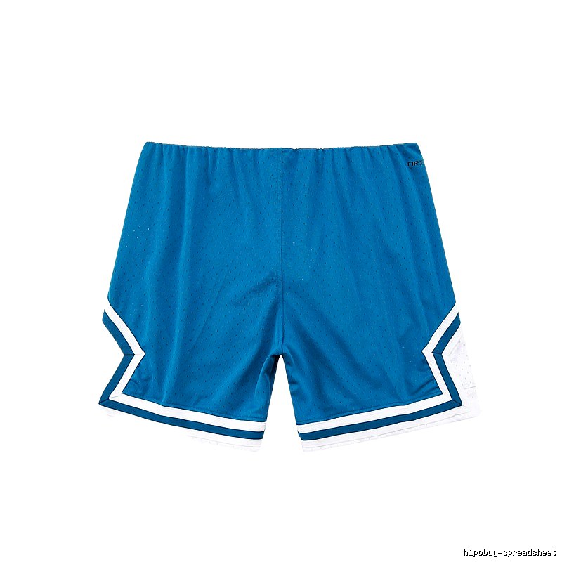 AJ basketball style blue shorts