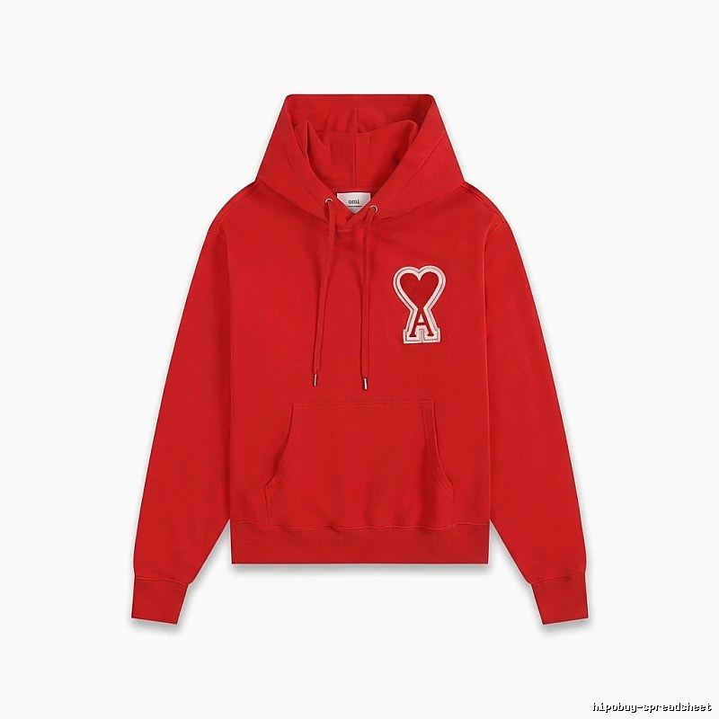 AMI Love Series Red Hoodie