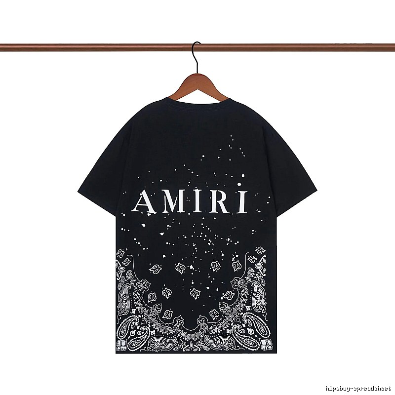 Amiri Weekend Graphic T-shirt White Blue Amiri for Seasonal Looks
