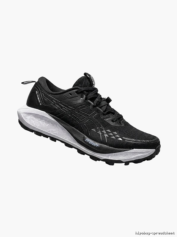 ASICS Trail Running Black Running Shoes