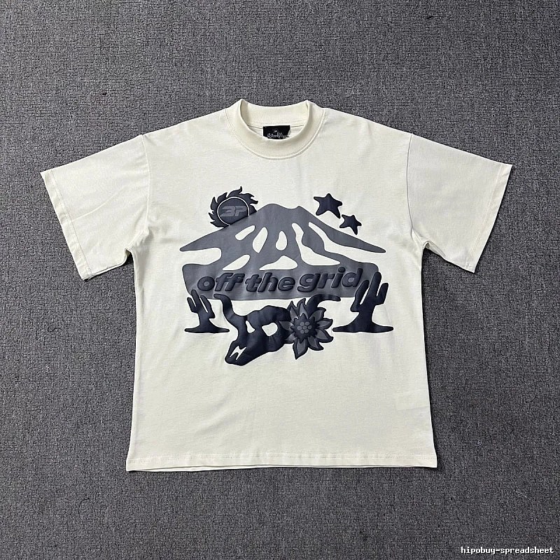 Broken Planet Resort Graphic T-shirt White Cotton Bold with Premium Look