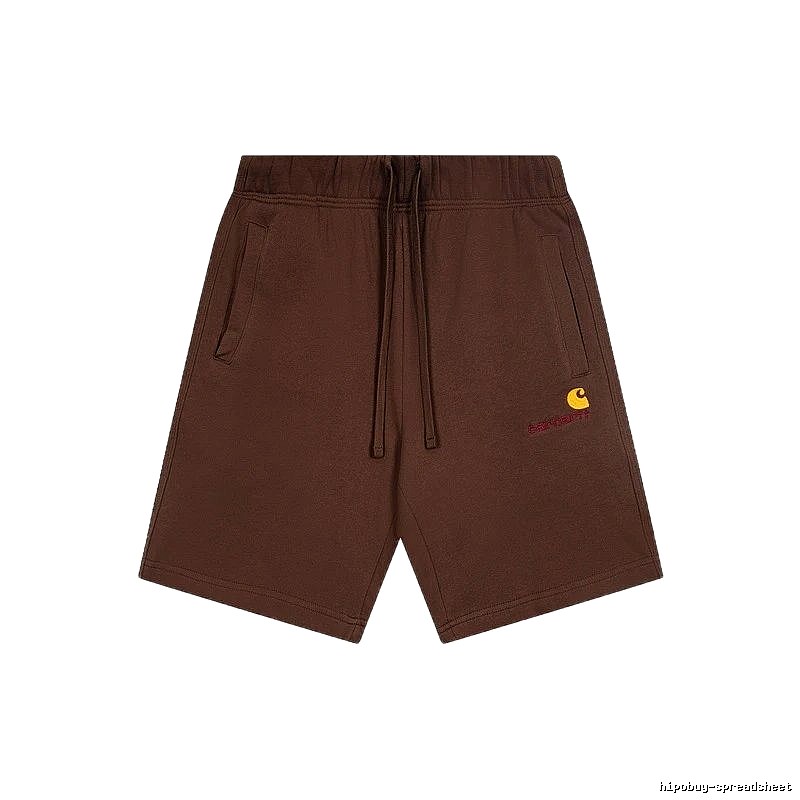 Carhartt Basic Casual Brown Shorts
