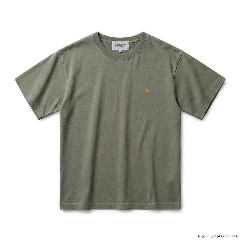 Carhartt basic retro style olive green T-shirt