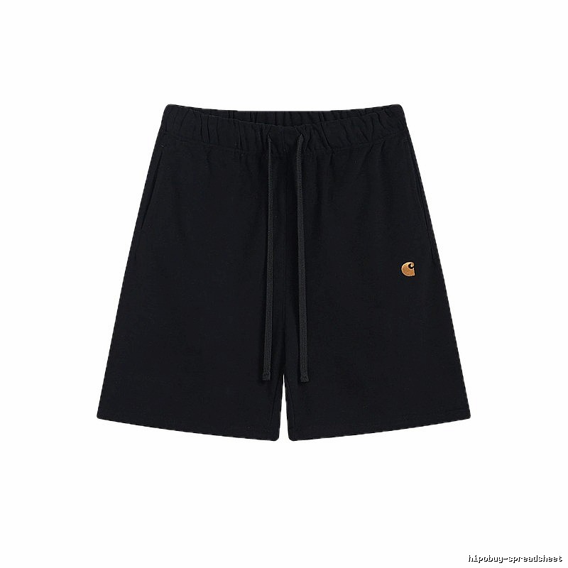 Carhartt Embroidered Workwear Style Black Casual Shorts