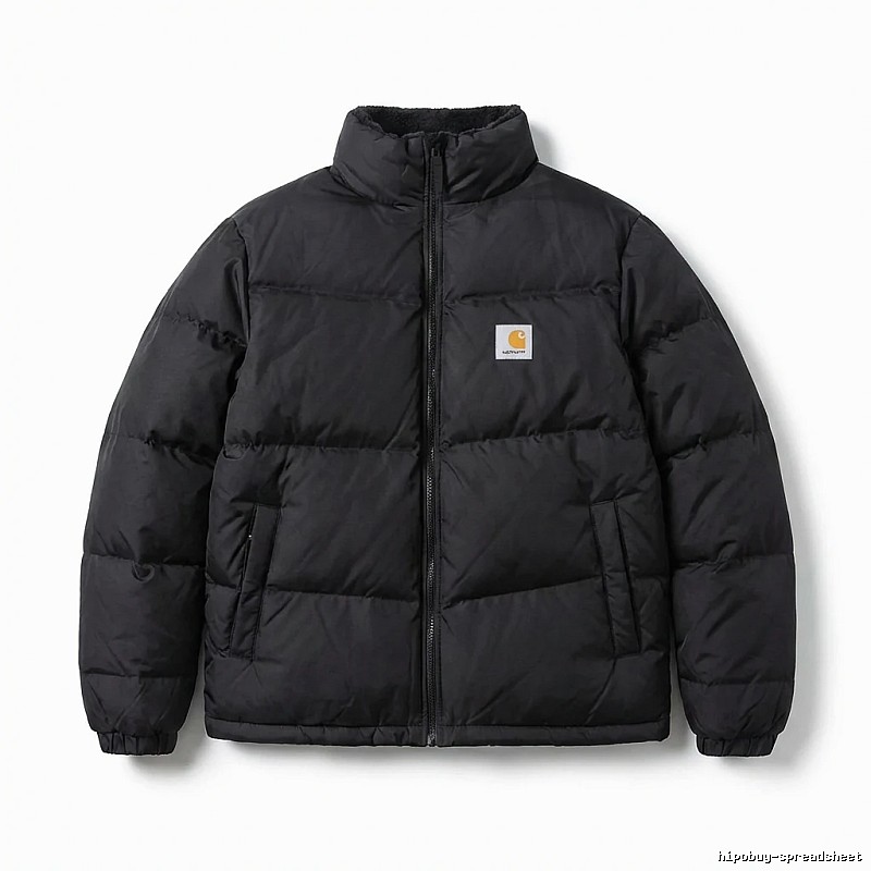 Carhartt warm black down jacket
