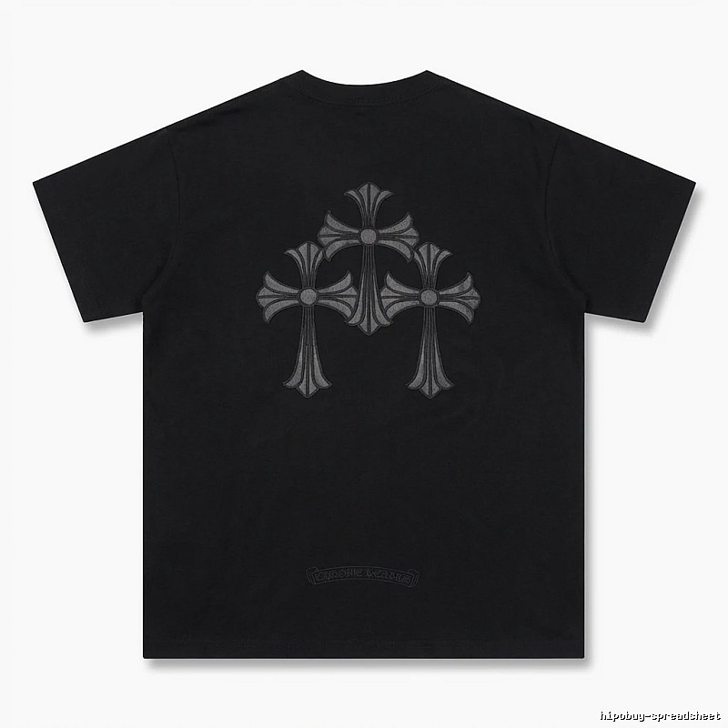 Chrome Hearts Cross Print Black T-shirt