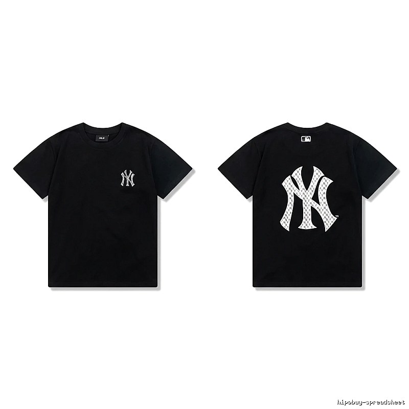 Classic black T-shirt of MLB