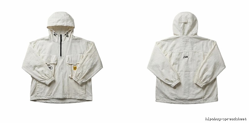 Corteiz Workwear Style White Jacket