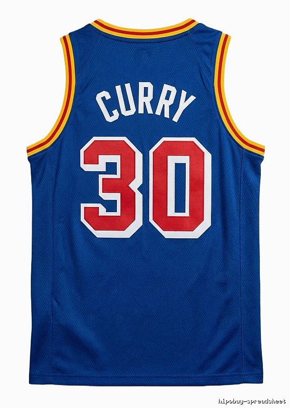 Curry No. 30 blue basketball vest