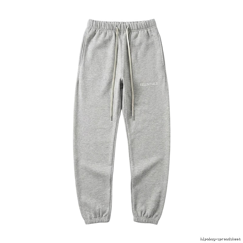 ESSENTIALS Basic Casual Grey Sweatpants