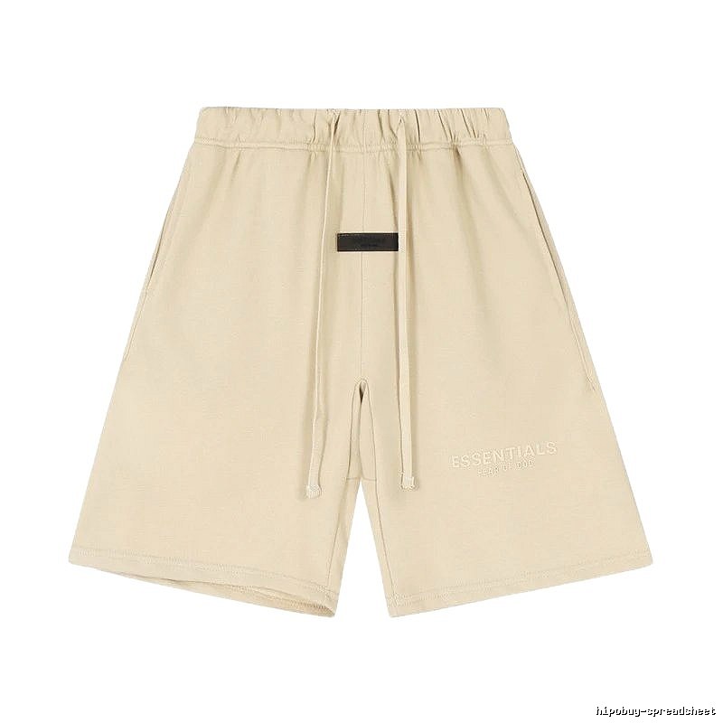 ESSENTIALS casual style beige shorts