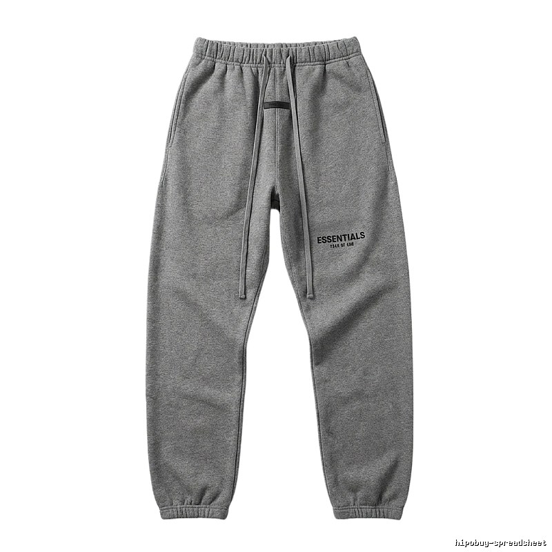 ESSENTIALS simple style dark gray sweatpants