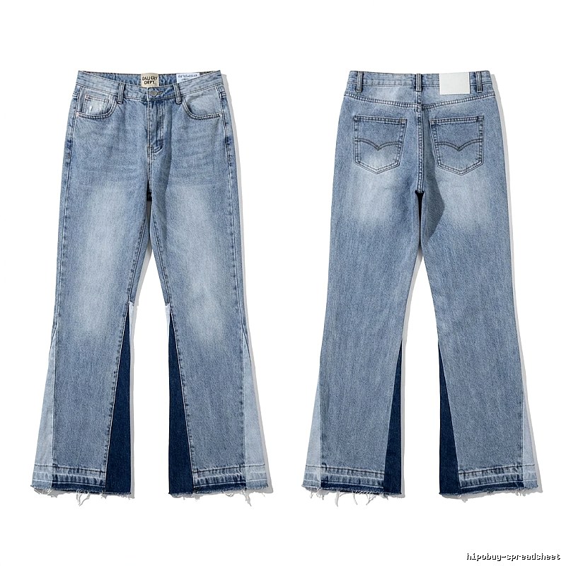 Gallery Dept. distressed light blue jeans