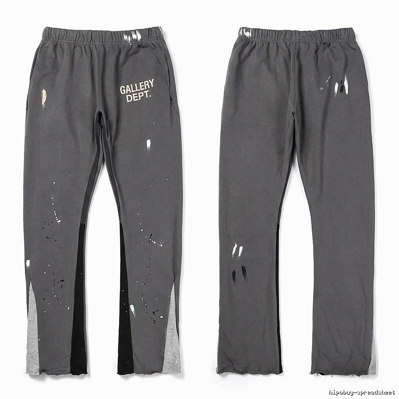 Gallery Dept Ripped Grey Sweatpants
