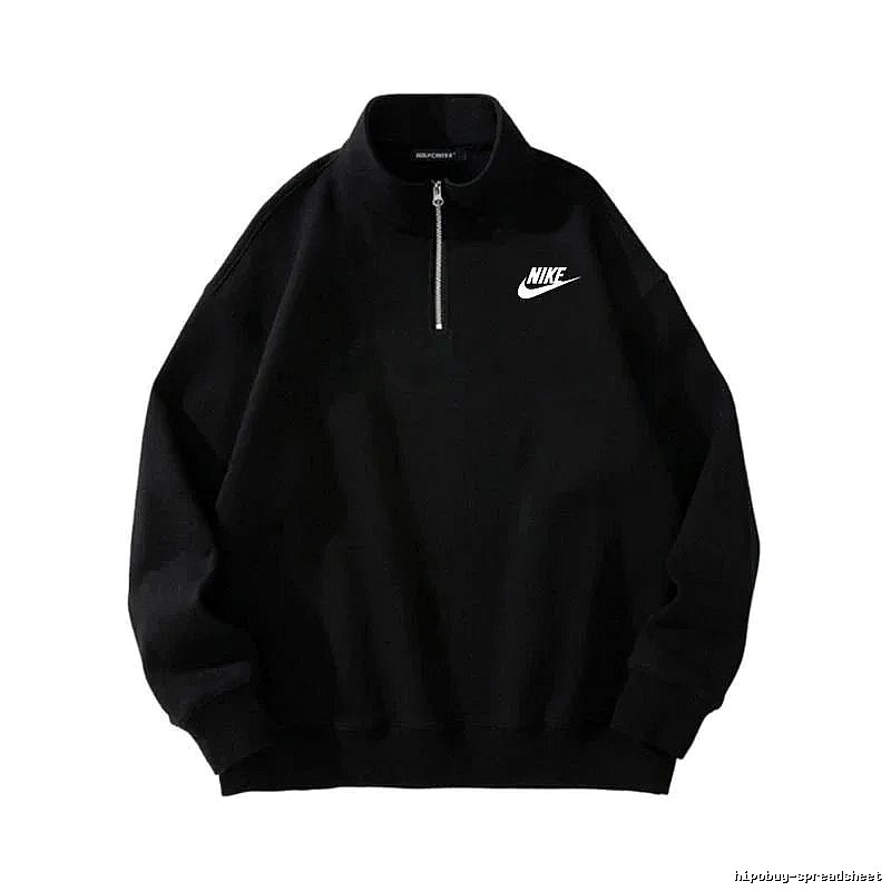 Lacoste Patterned Quarter-zip sweatshirt Black Quarter Zip with Polished Detail