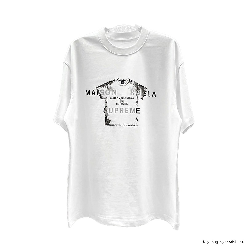 Maison Margiela Co-branded Street Style White T-shirt