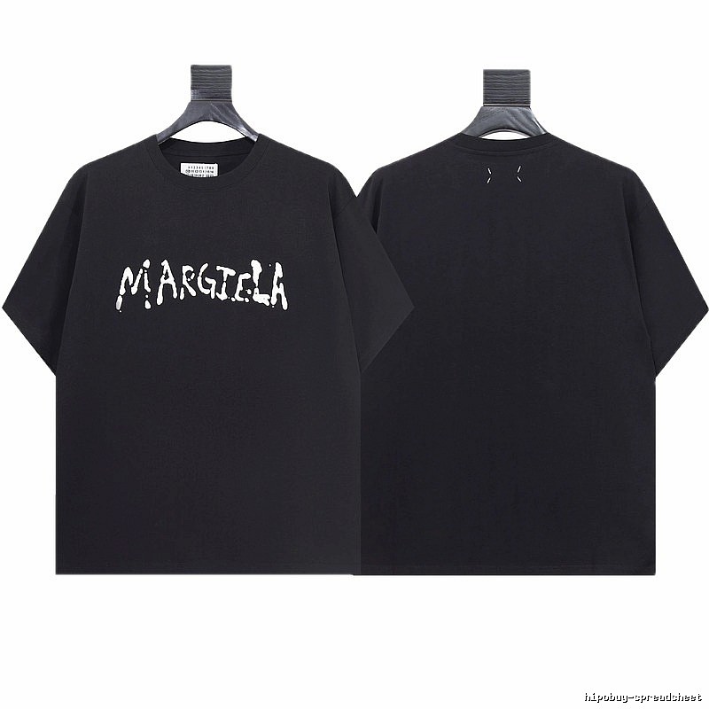 Maison Margiela Graffiti High Street Black Short-sleeve T-shirt