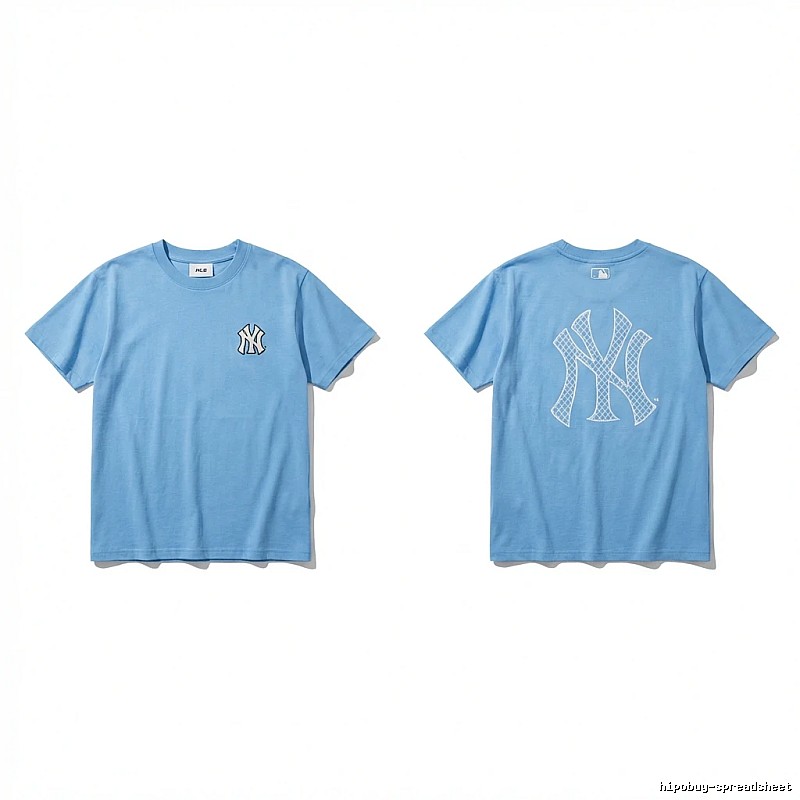 MLB Classic Simple Style Blue T-shirt