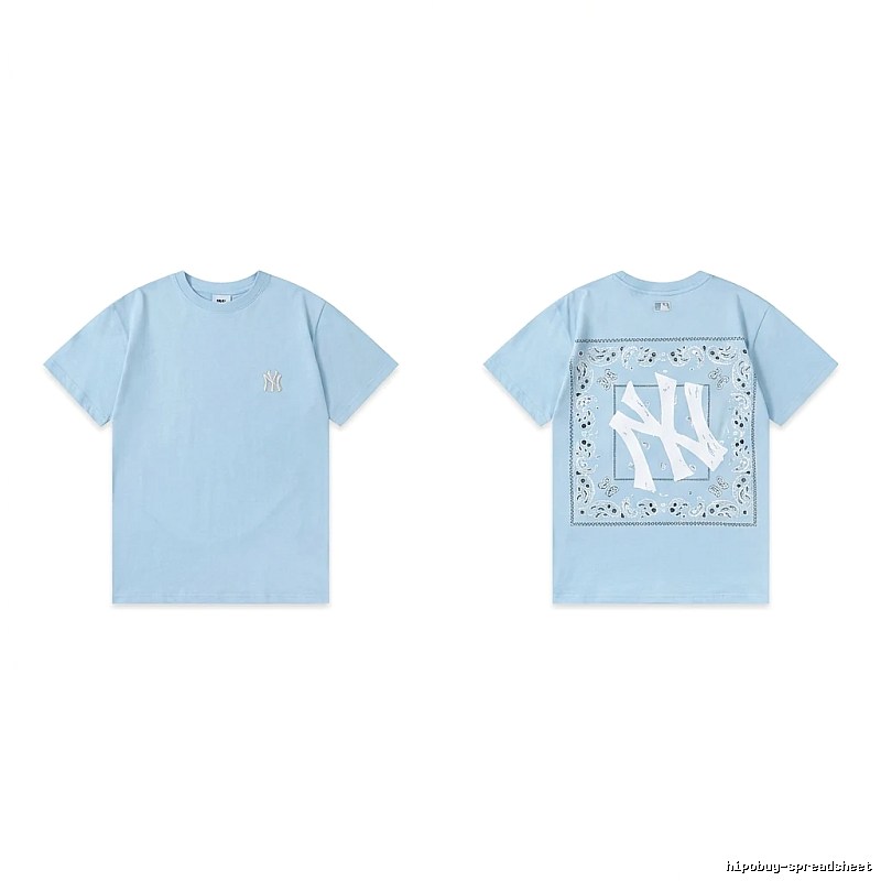 MLB retro light blue T-shirt