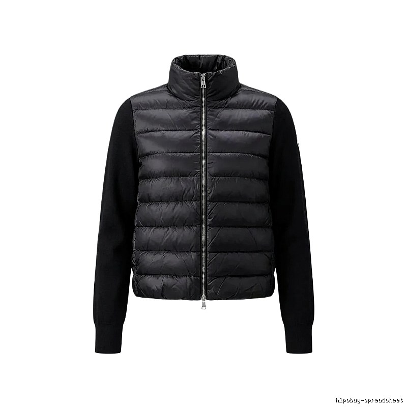 Moncler black fashionable down jacket