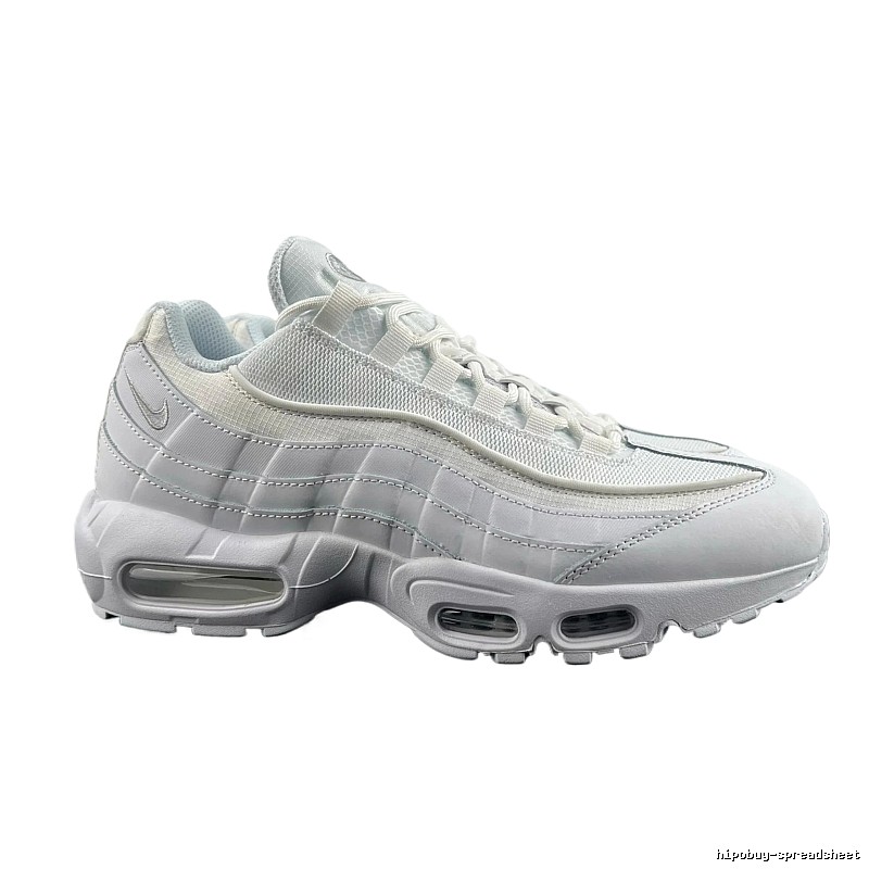 Nike Air Max 95 simple white sports shoes