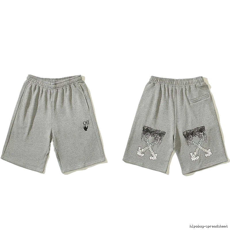 Off-White Utility Grey Shorts
