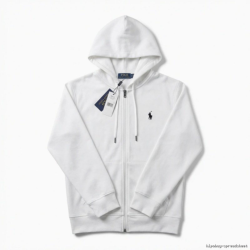 Ralph Lauren basic casual white sweatshirt