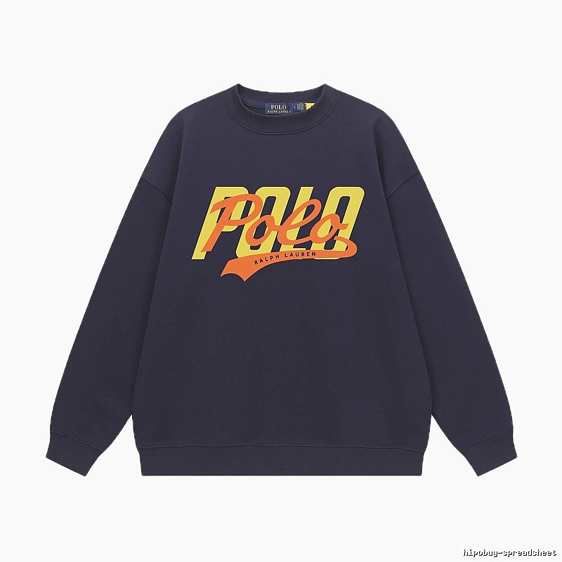 Ralph Lauren Polo Series Fashion Navy Blue Sweatshirt