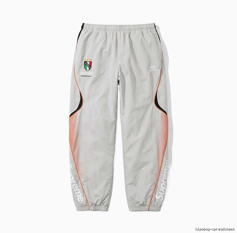 Supreme sporty light gray long pants