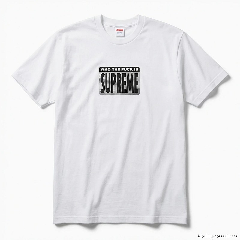 Supreme trendy and cool style white T-shirt