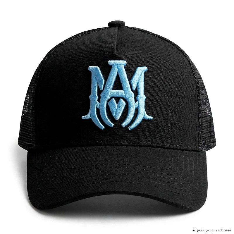 The classic black baseball cap of AMIRI.