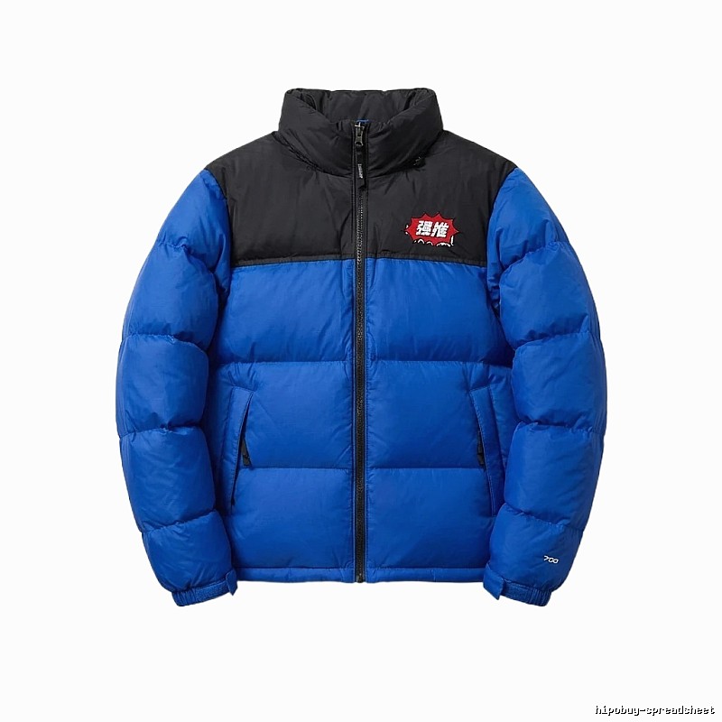 The North Face trendy and cool sky-blue down jacket