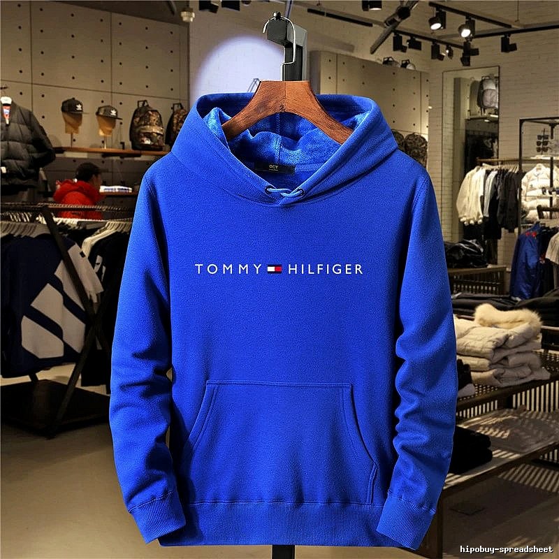Tommy Hilfiger Royal Blue Logo Hoodie Gift Ready