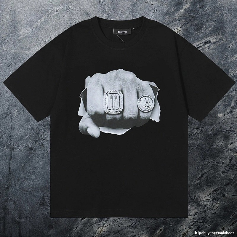 Trapstar Summer Keys graphic T-shirt Black White Key with Bold Graphic