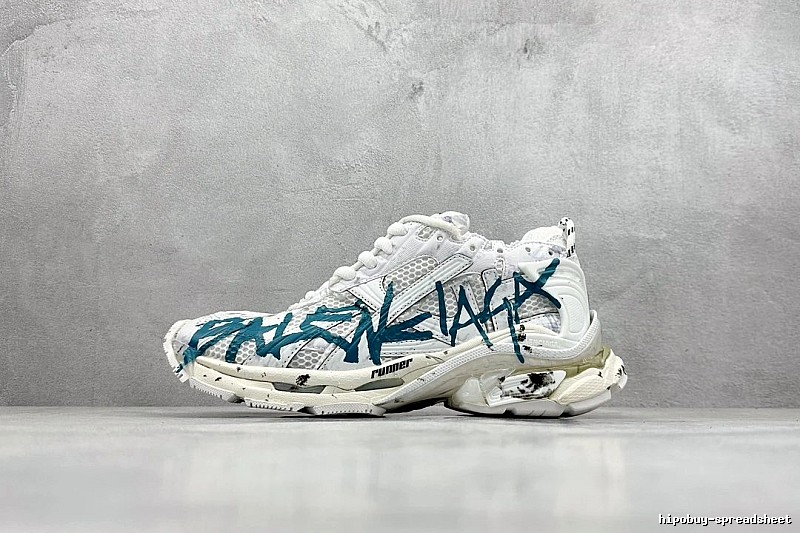White Sneaker Balenciaga Runner Sneaker for Casual Outfits